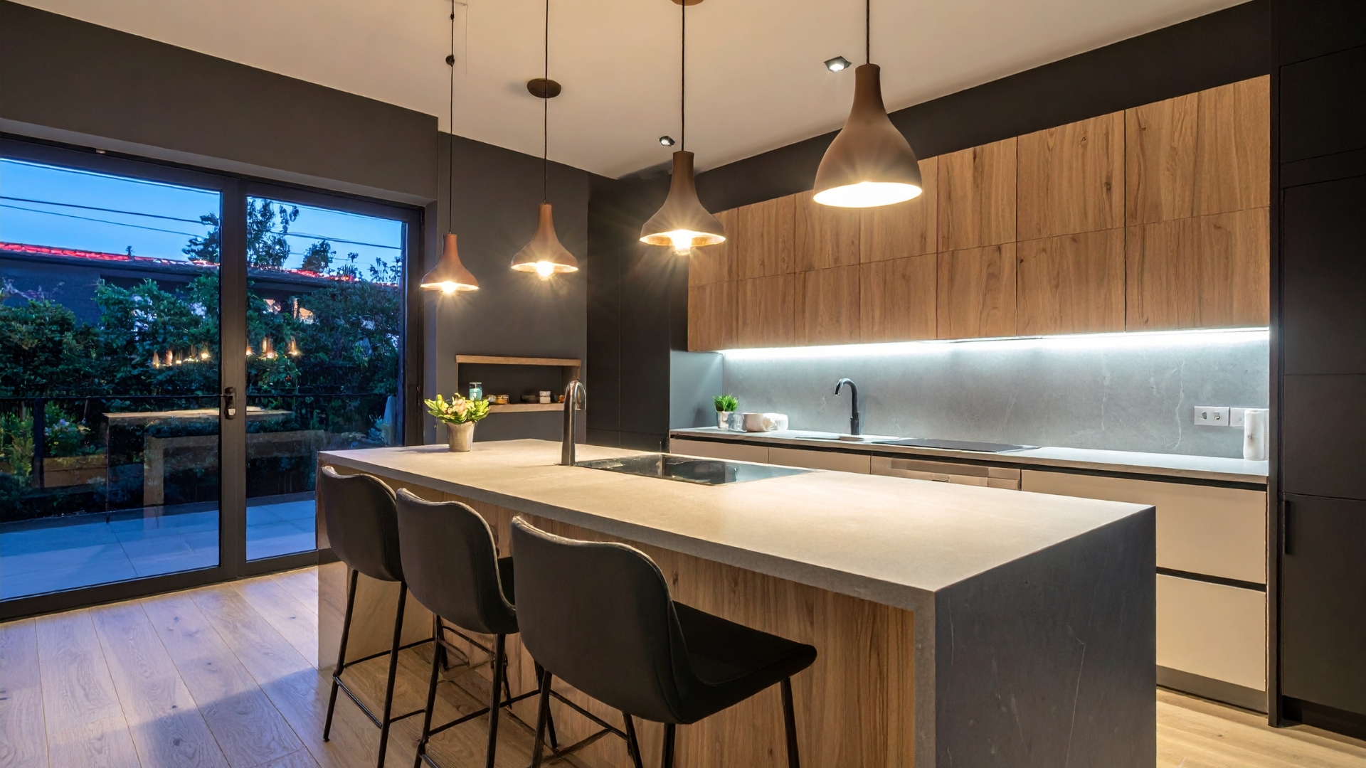 Luci per la cucina: rinnovare senza cambiare Cosa significa per noi rinnovare la cucina senza cambiarla? Il rinnovo di una cucina principalmente significa sostituire alcune componenti senza doverla acquistare nuova, dandole quindi un aspetto rinnovato. Le parti che sostituiamo solitamente sono le ante ed il top, ma non escludiamo la possibilità di rinnovare una cucina anche con altri elementi essenziali. Il rinnovo di una cucina infatti può essere inteso in senso più generale, se si pensa anche al cambio della tappezzeria, mattonelle, elettrodomestici ed illuminazione.